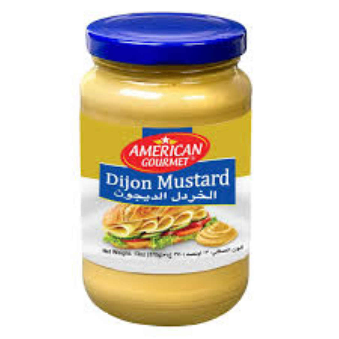 AMERICAN GOURMET DIJON MUSTARD 370G